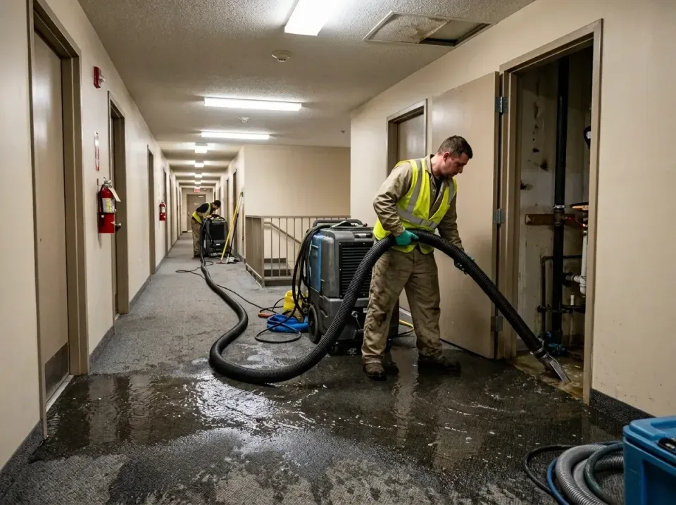 multi-unit-apartment-hallway-f-005 — frequently asked questions, Emergency Burst Pipe Water Extraction & Removal in Hugo, MN